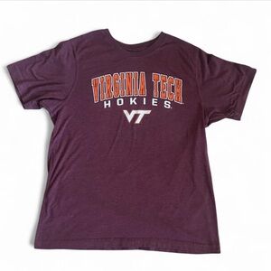 Virginia Tech Hokies Burgundy and Orange Colosseum Brand t-shirt Men’s Size XL